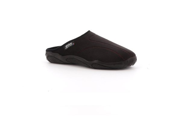 vue trois quart avant pied droit dakar noir pour homme