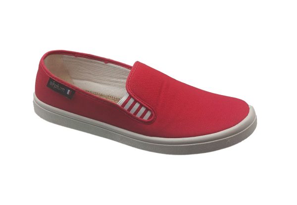 Chaussure type espadrille ESTIVE Homme Rouge