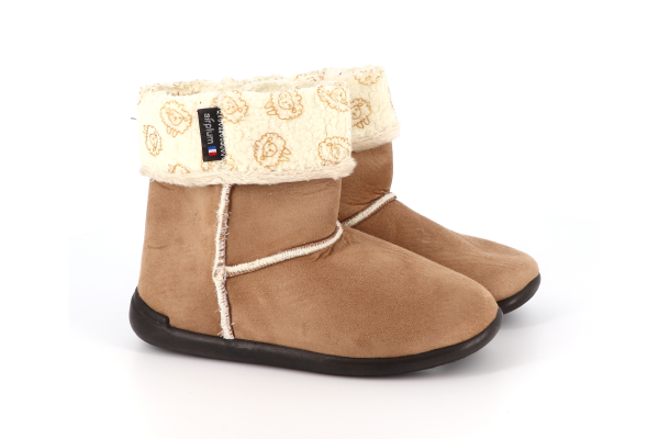 ROLY BOTTILLONS CAMEL FEMME MOUTONS