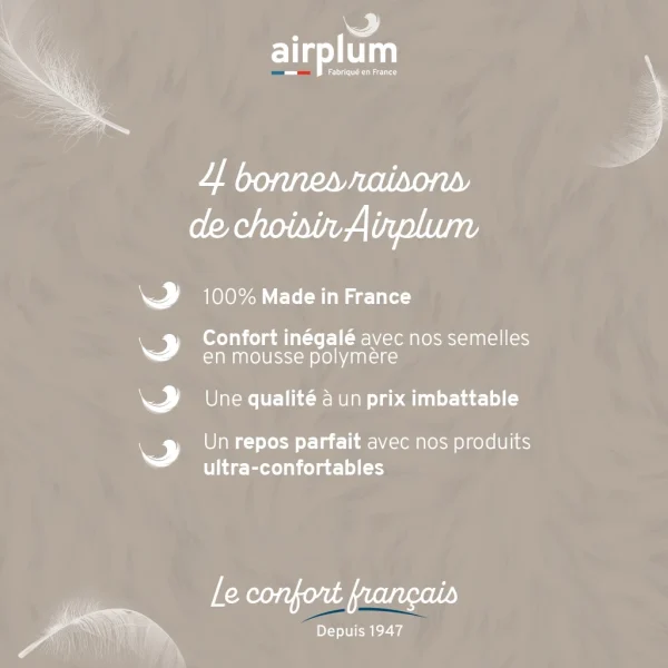 les avantages d’acheter des chaussons Airplum