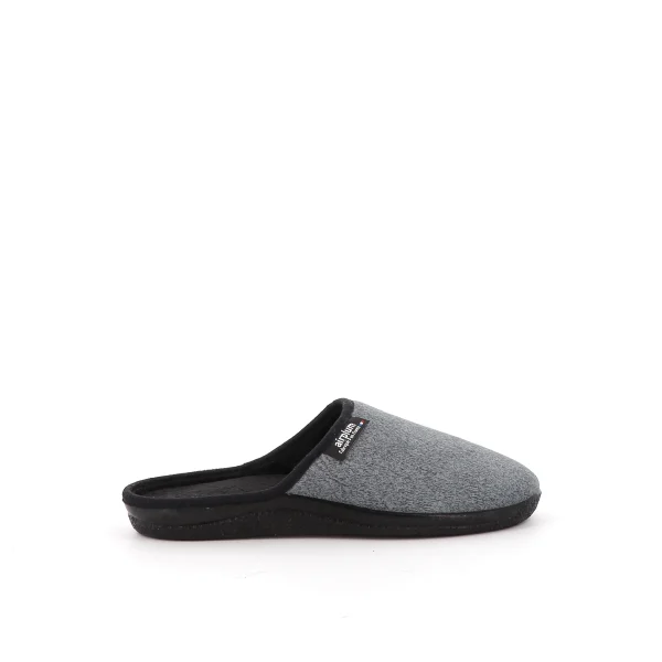 vue côté extérieur pied droit Mule grise WELAN Homme Femme