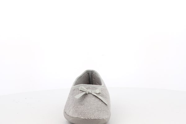 vue face avant Ballerine grise ZEN Femme
