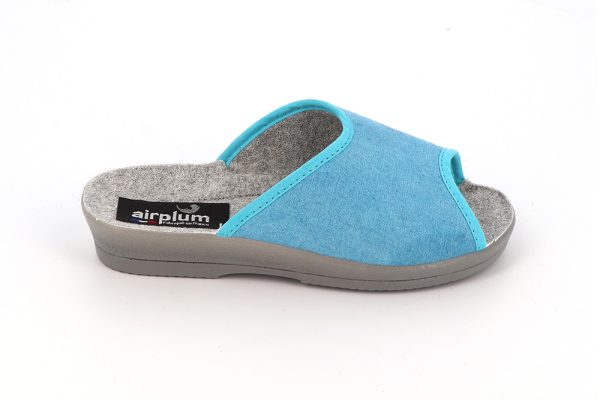 sabot oursin gris et bleu