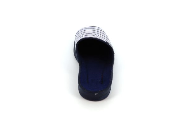 claquette chaussons interieur marine