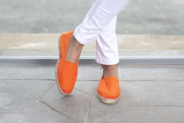 ESPADRILLE ESPALMA ORANGE MIXTE ETE