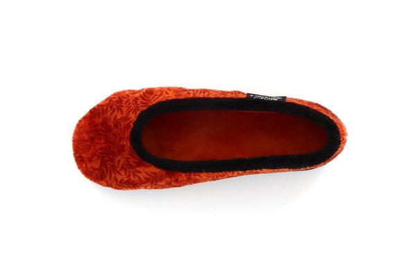 ballerine automne orange