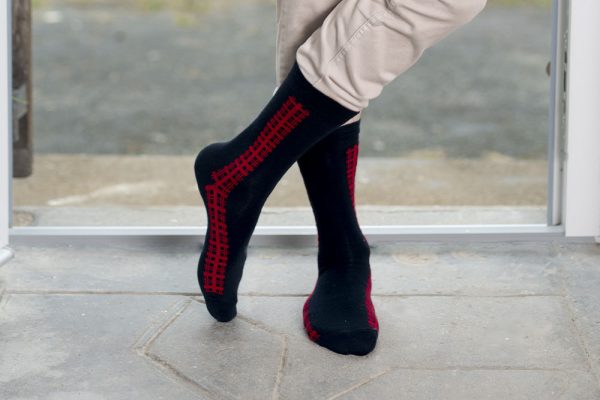 Chaussettes tartan homme femme charentaises