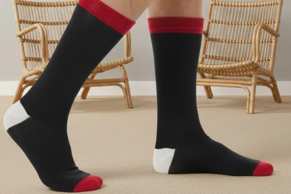 Chaussettes bleu blanc rouge, marine France HYMNE