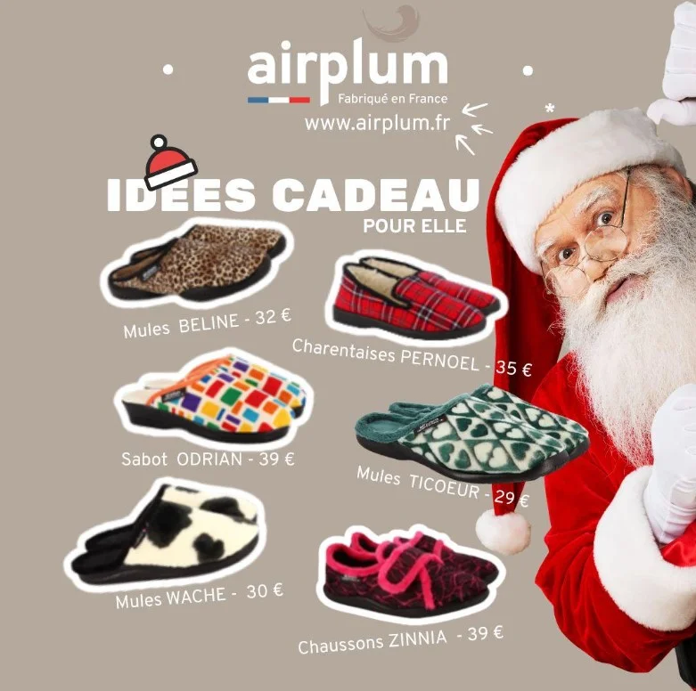 différents types de chaussons Airplum pour s'adapter à tous les usages du quotidien