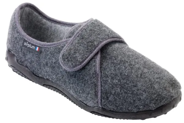 1536 Chausson DADDY Homme gris Airplum