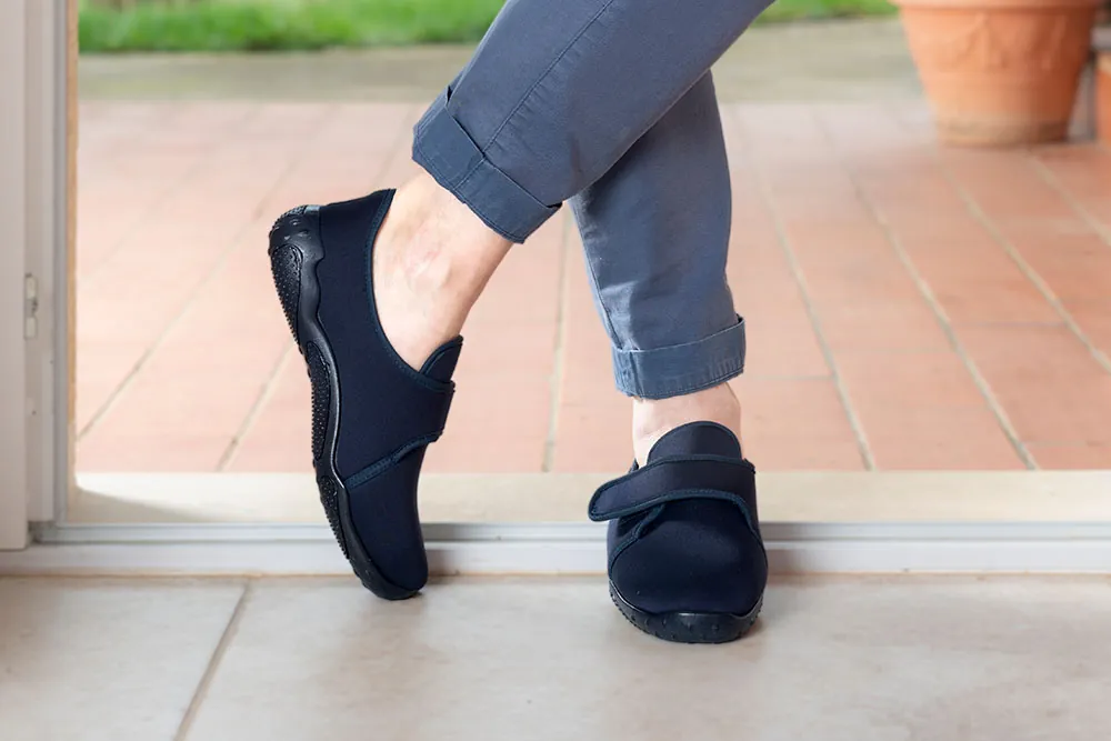 Pantoufles chaussons scratch doctissimo senior antidérapant