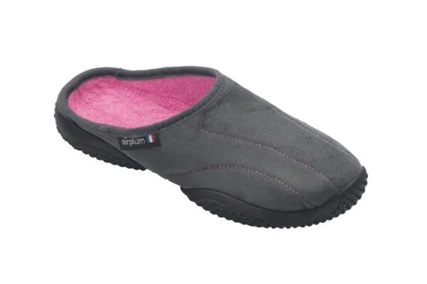 2246 Mule BAMAKO Homme vieux rose ou anthracite Airplum