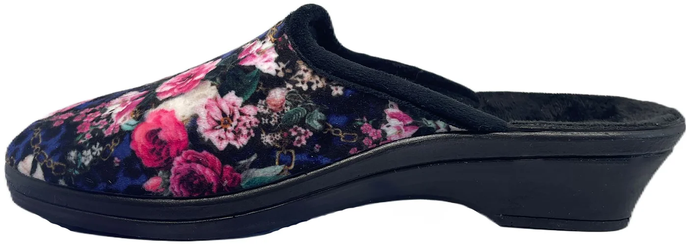 Mule Femme Cynthia multicolore vue laterale