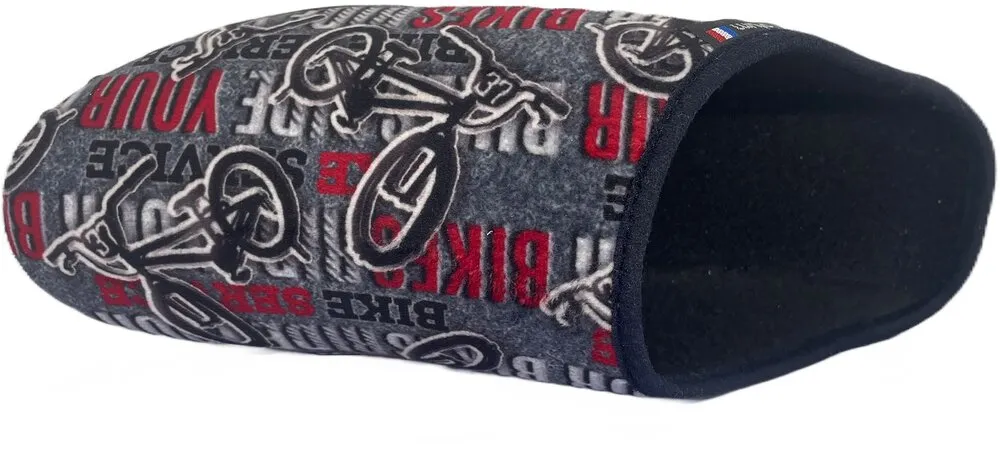 Mule Homme Drift Noir Airplum vue dessus