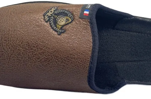 Mule Homme Fairway Marron Airplum vue dessus