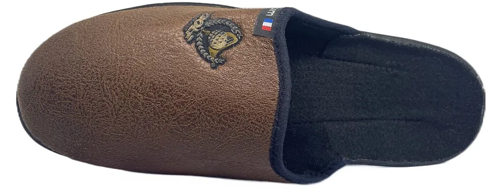 Mule Homme Fairway Marron Airplum vue dessus