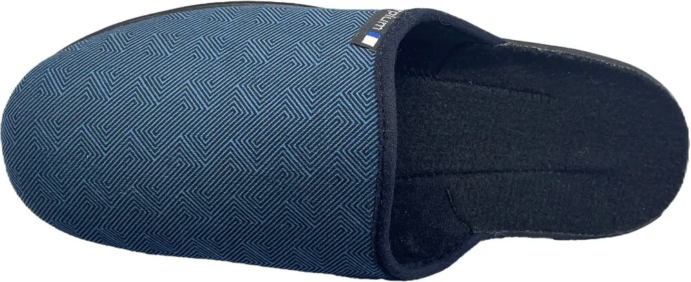 Mule Homme Fjord Bleu Airplum vue dessus