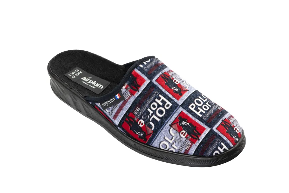 Mule Homme Frison tricolore Airplum