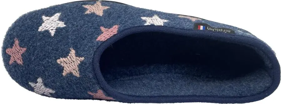 Ballerine Femme Zana bleu Airplum vue dessus