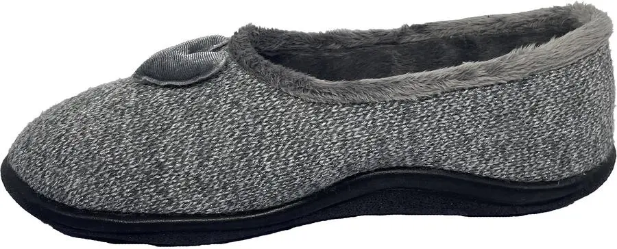 Ballerine Femme Zili gris Airplum vue latérale