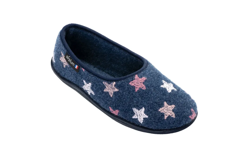 Ballerine Femme Zana bleu Airplum