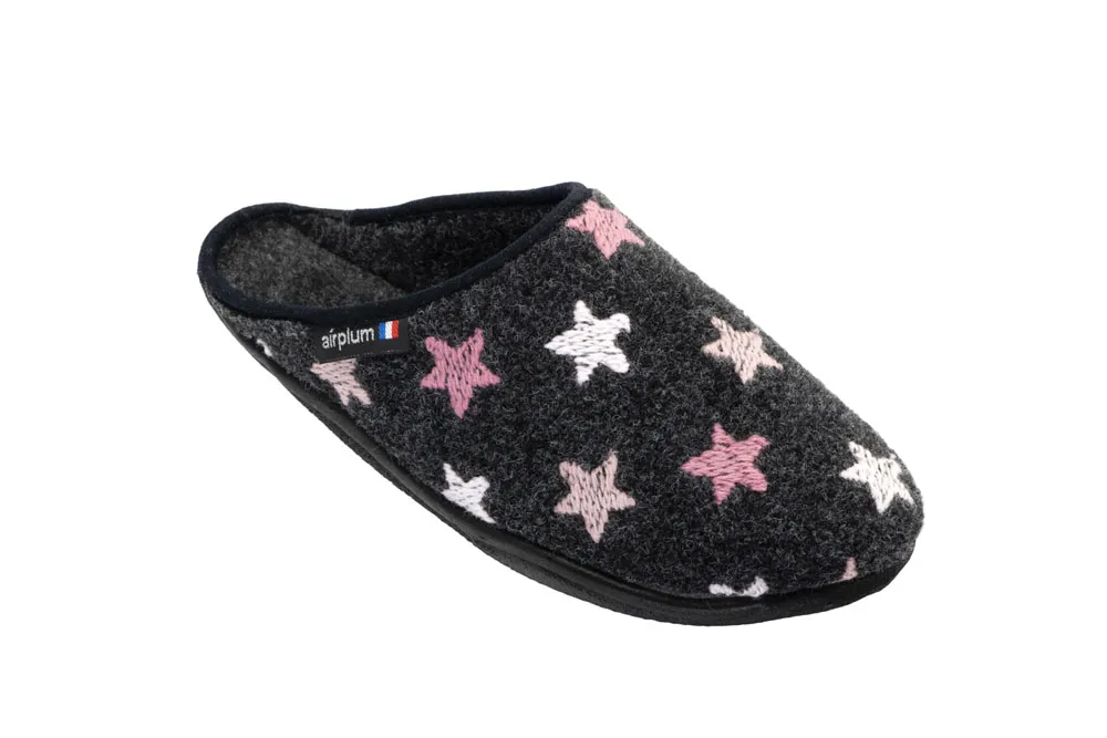 Mule Femme Zaturne anthracite Airplum