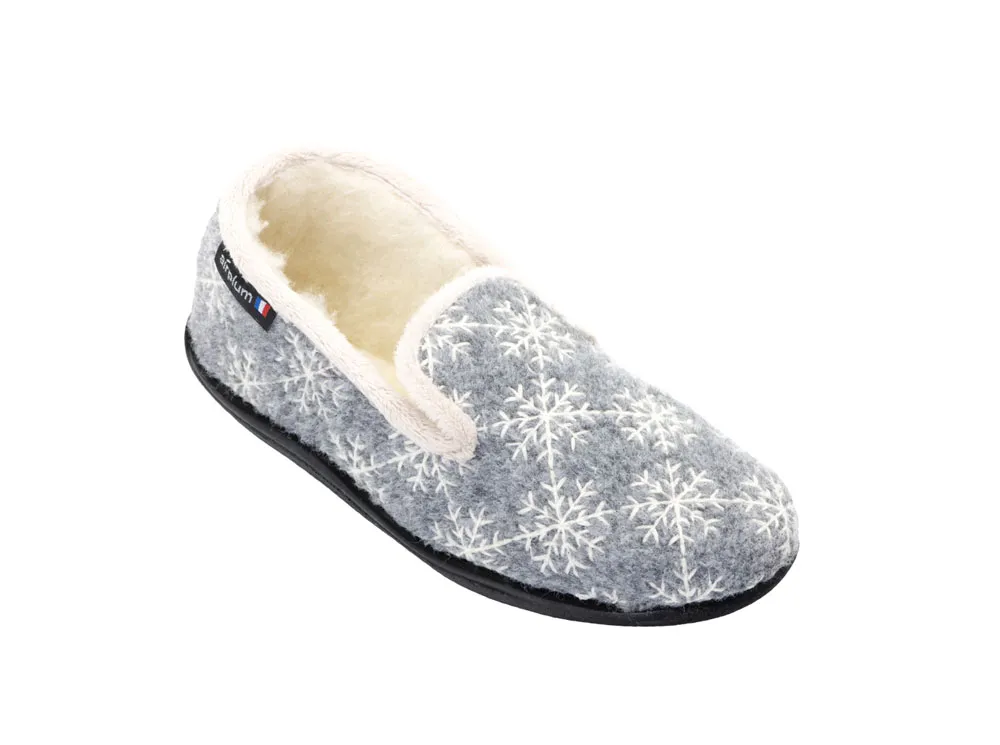 Chausson Femme Zhiver gris Airplum