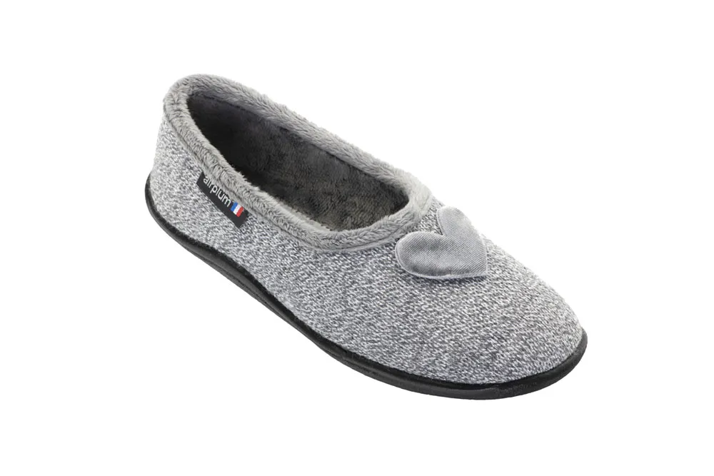 Ballerine Femme Zili gris Airplum