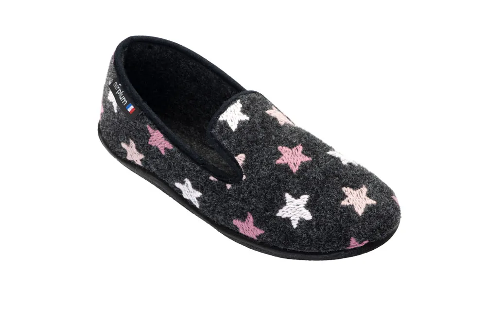 Chausson Femme Zodiac anthracite Airplum