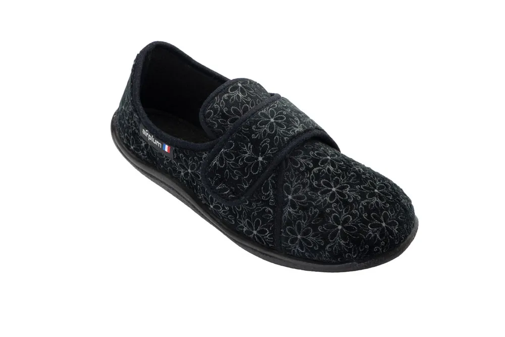 Chausson Femme Zouris noir Airplum