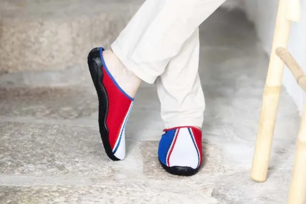 DOJO mule iconiques bleu blanc rouge homme