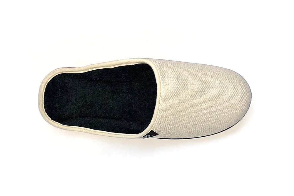 dessus chausson beige