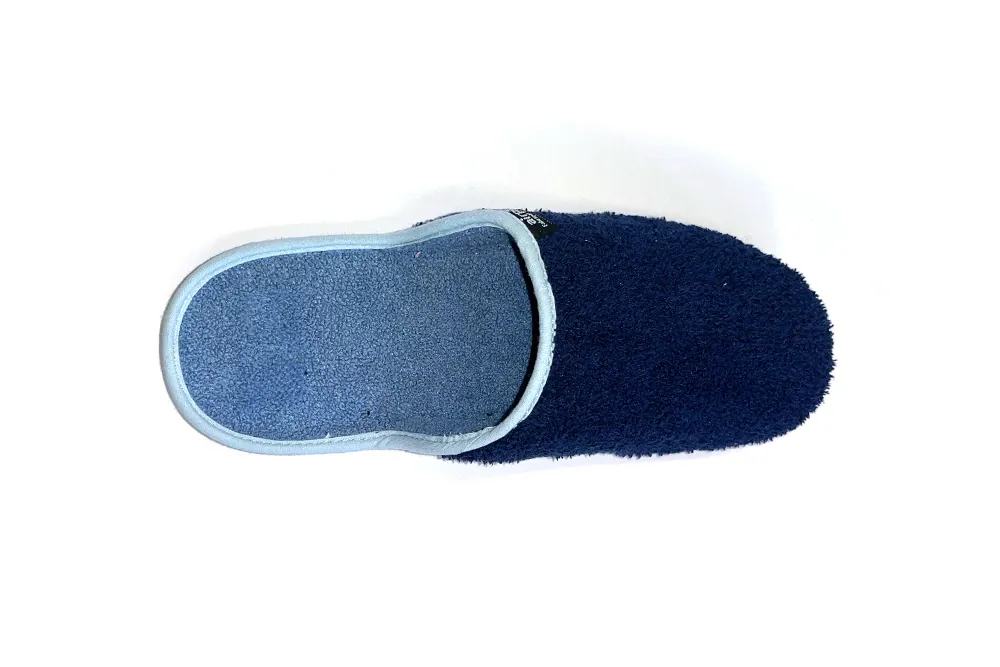 mule lixte bleue marine