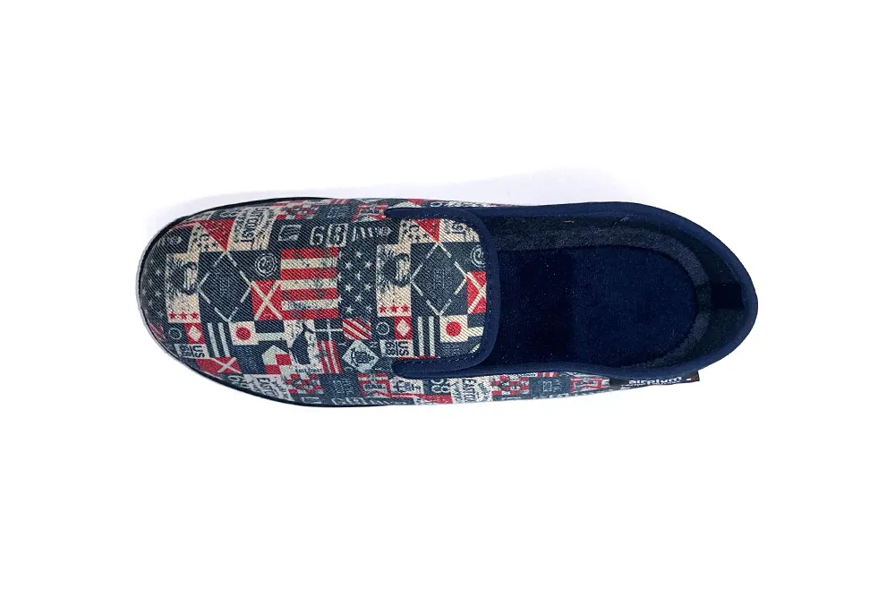 drapeaux du monde pantoufles francaises