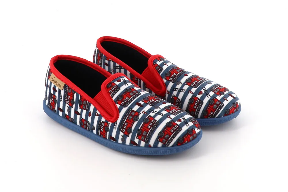 chaussons enfant garçon pompiers