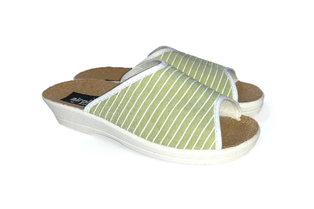 sandales verte pour femme