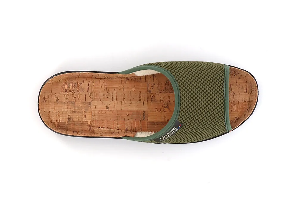 Claquette résille kaki homme WALGUE – Image 4