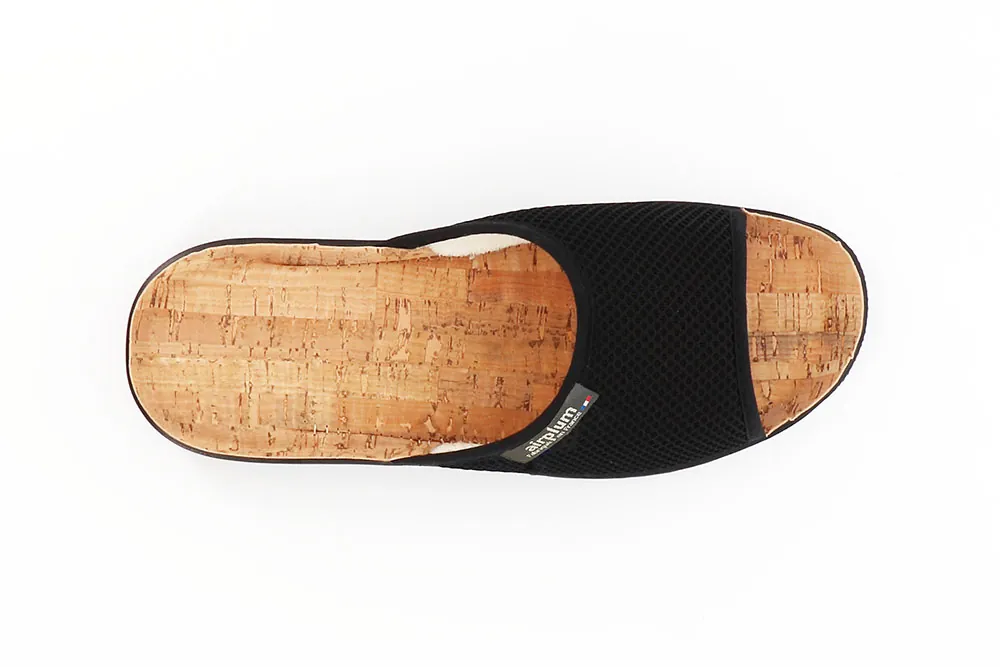 Claquette noire mixte homme et femme WEEK – Image 4