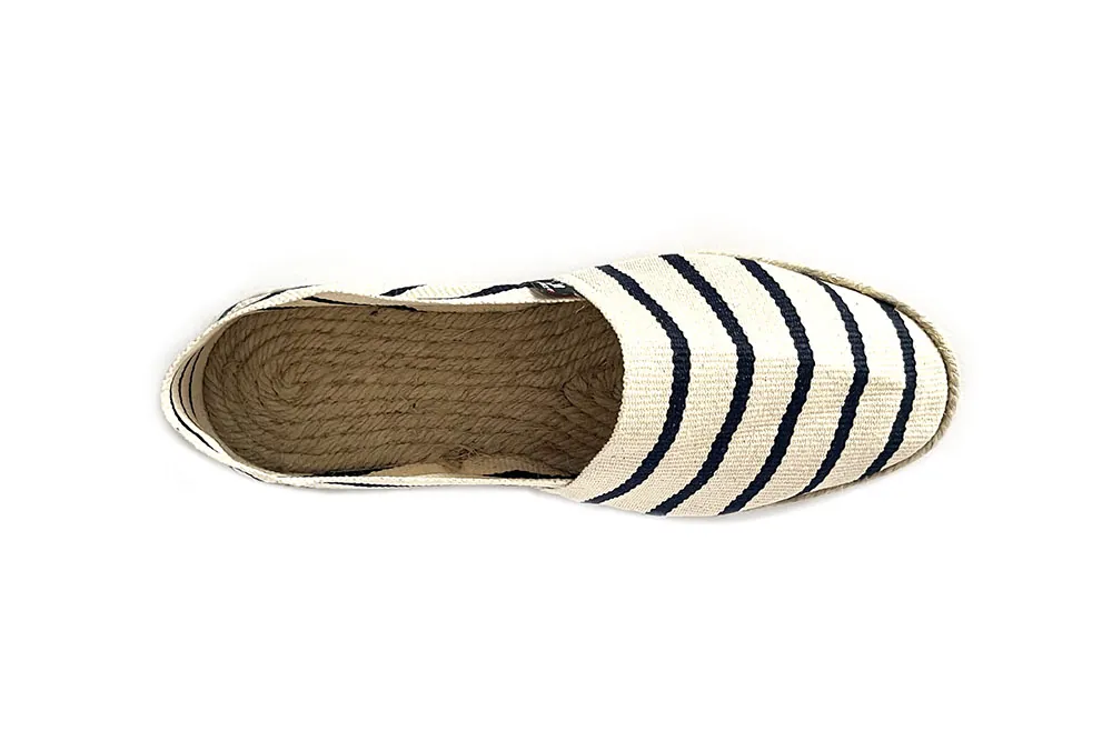 espadrille rayures
