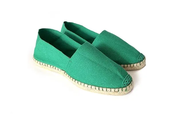 chaussures en toile airplum vert