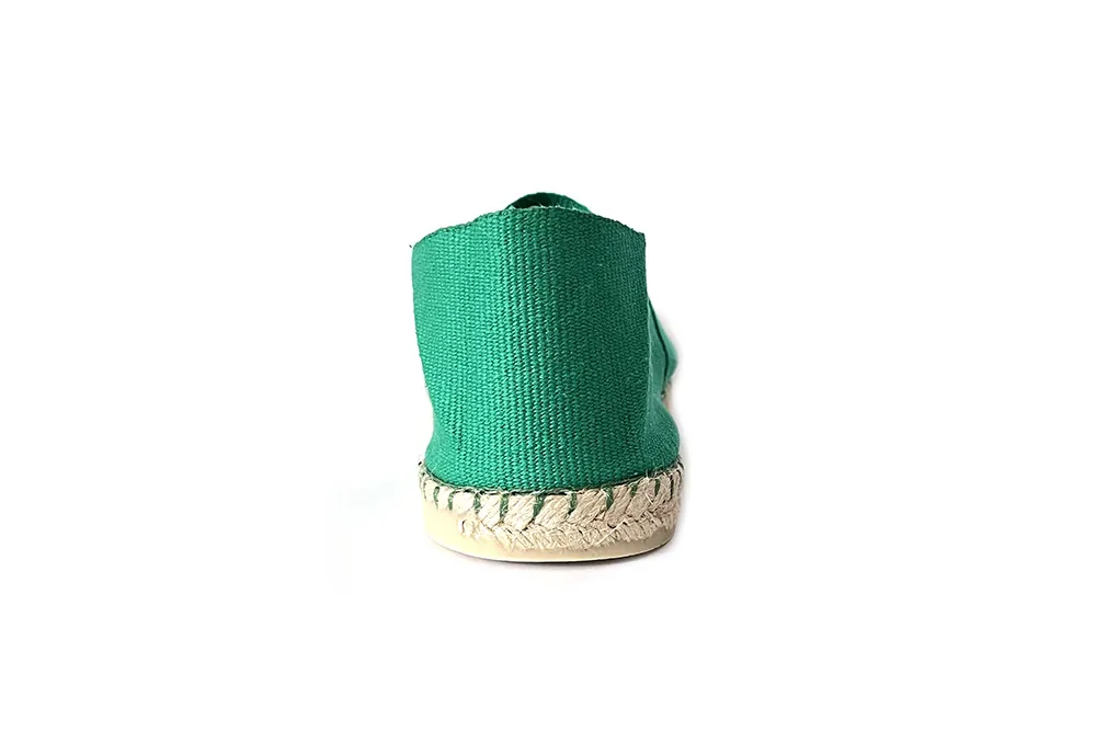 espadrille verte été airplum