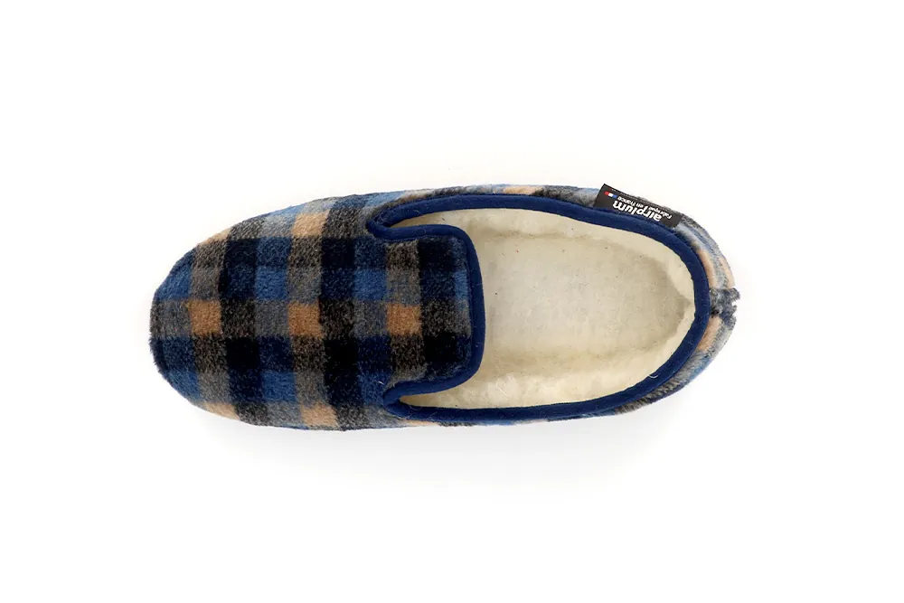 charentaise bleue pantoufle