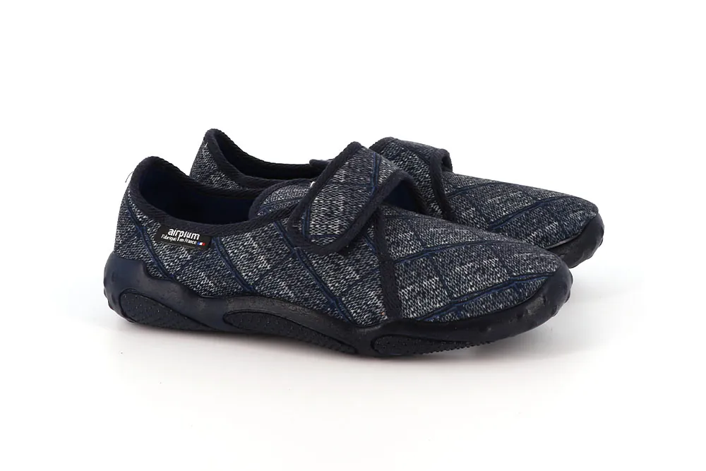 paire de pantoufle à scratch homme