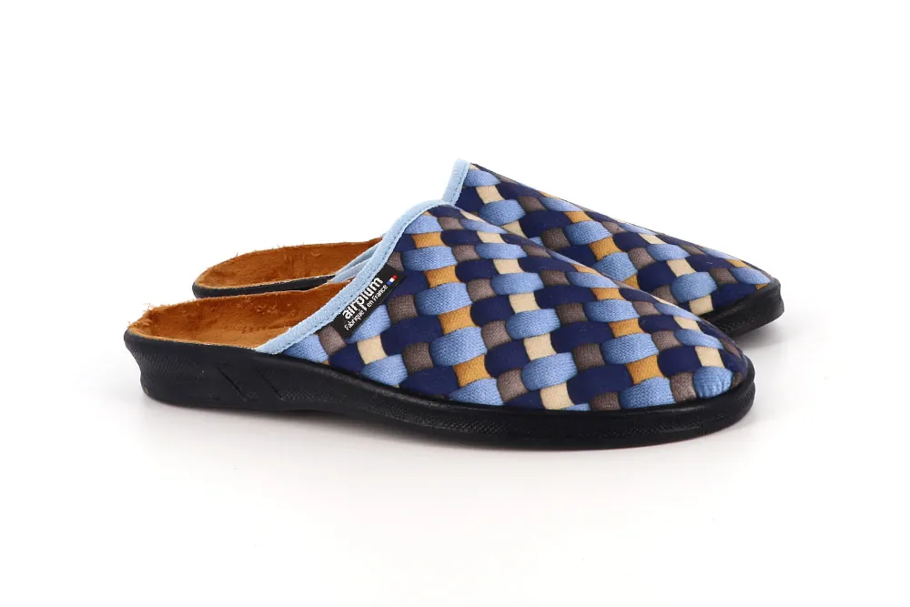 Mule homme bleu Festin