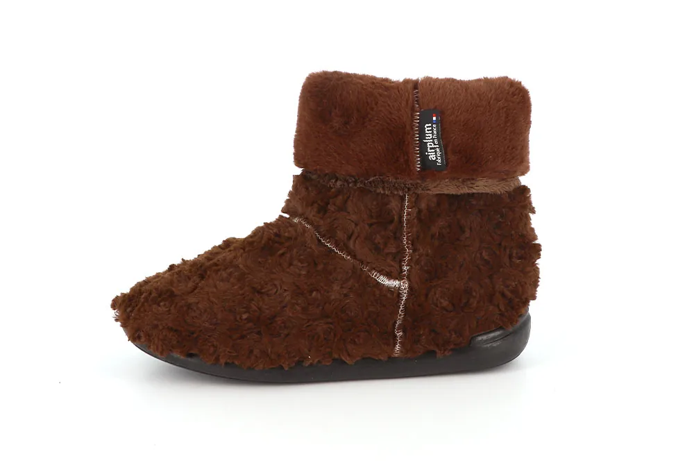 boots femme hiver marron