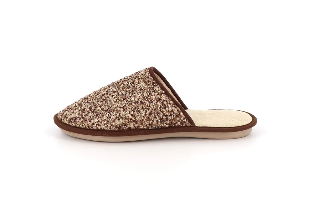 chausson intérieur beige