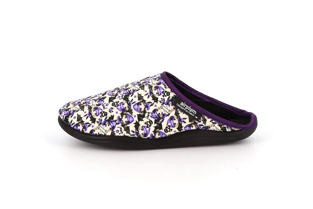 chausson violet femme halloween