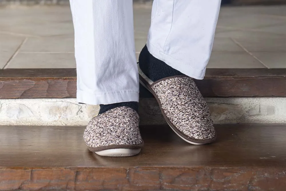 mules mixte F/H beige