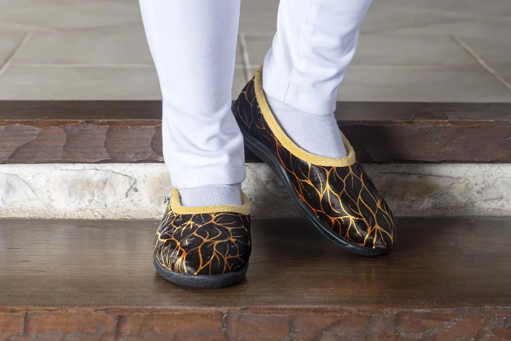 paire de chaussons pour femme hiver